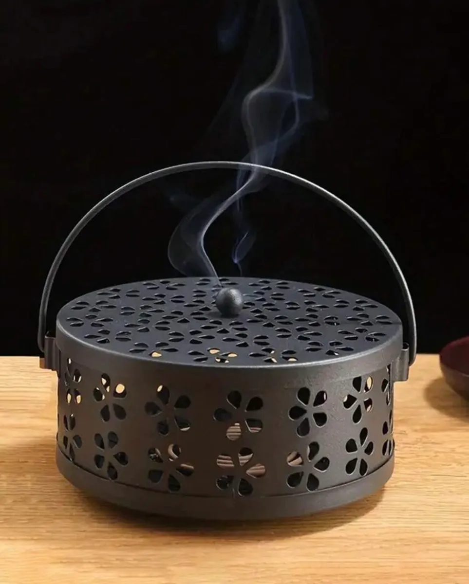 Vintage Metal Mosquito Coil Burner